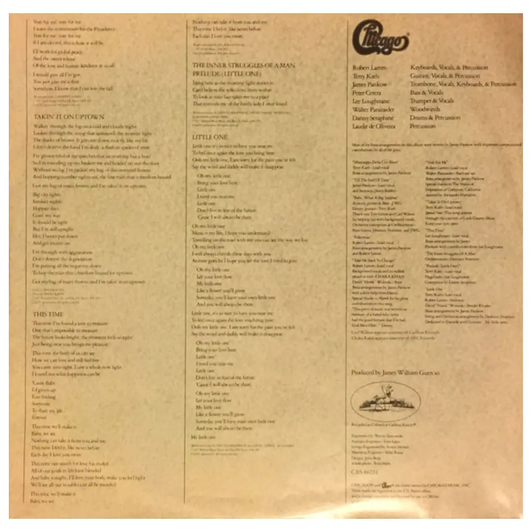 CHICAGO - CHICAGO XI / VINILO USADO 5