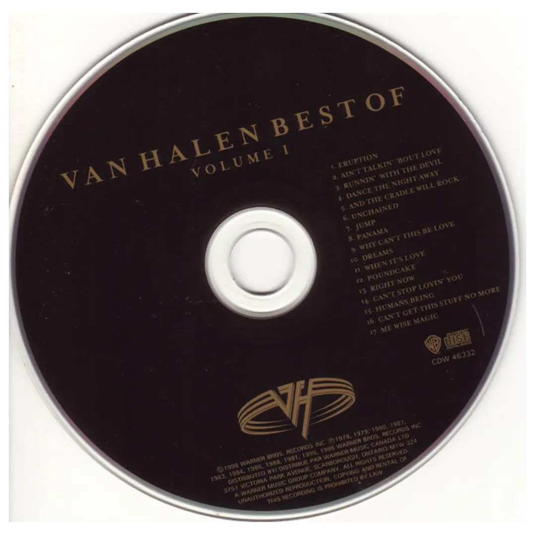 VAN HALEN - BEST OF VOLUME I / CD 3