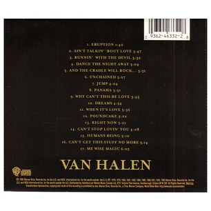 VAN HALEN - BEST OF VOLUME I / CD