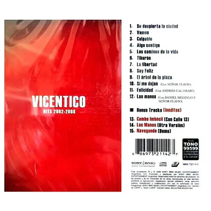 VICENTICO - HITS 2002-2008 / CD