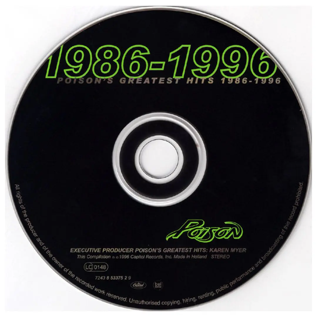 POISON - GREATEST HITS 1986-1996 / CD 3