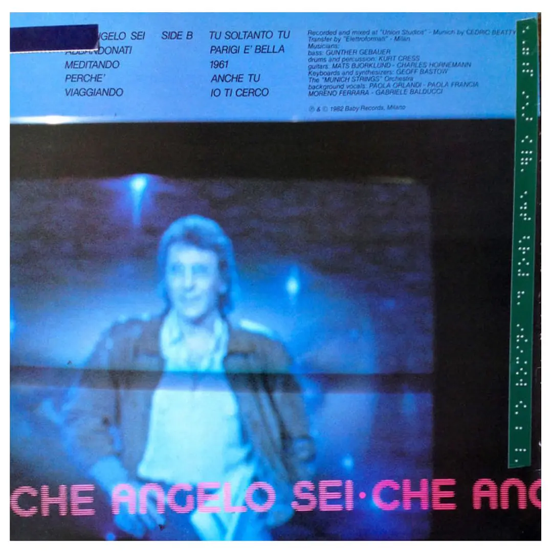 AL BANO & ROMINA POWER - CHE ANGELO SEI / VINILO USADO 3