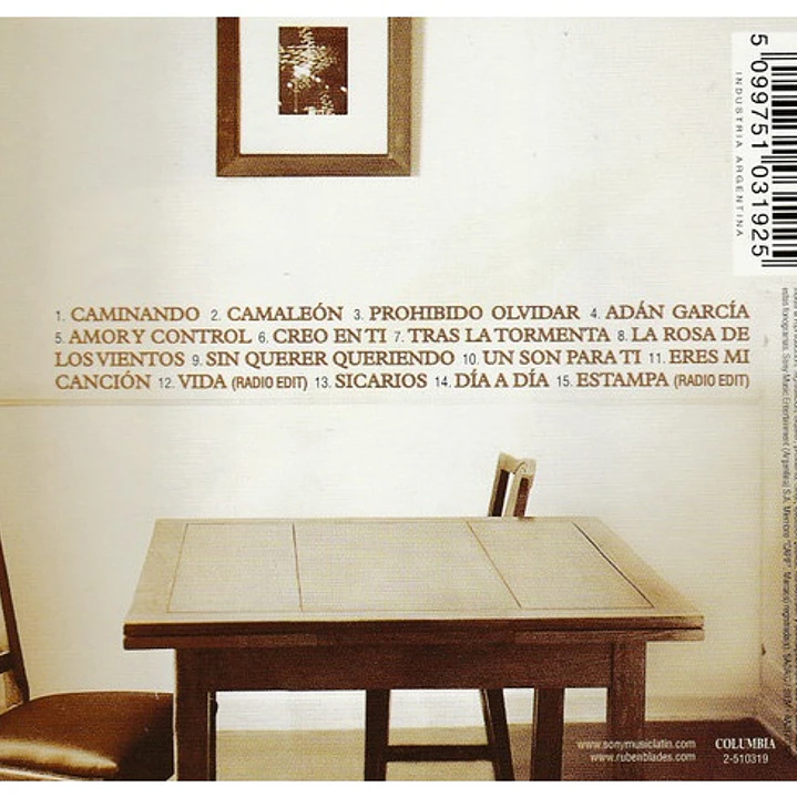 RUBEN BLADES - UNA DECADA: GRANDES EXITOS / CD 2