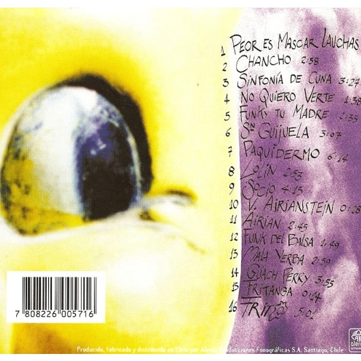 CHANCHO EN PIEDRA - PEOR ES MASCAR LAUCHAS / CD 2