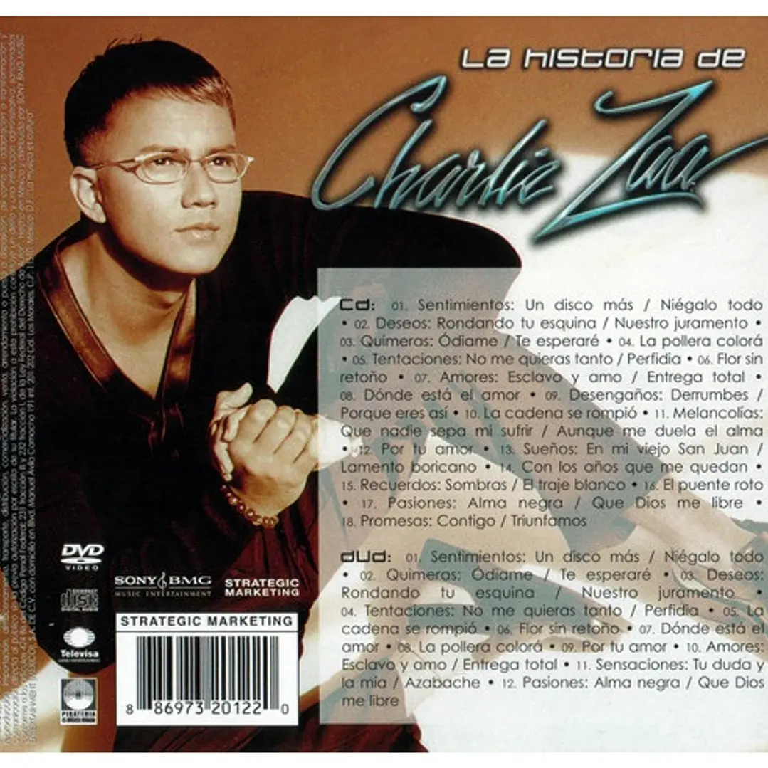 CHARLIE ZAA - LA HISTORIA DE CHARLY ZAA (CD+DVD) / CD 2