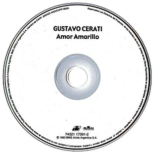 GUSTAVO CERATI - AMOR AMARILLO / CD