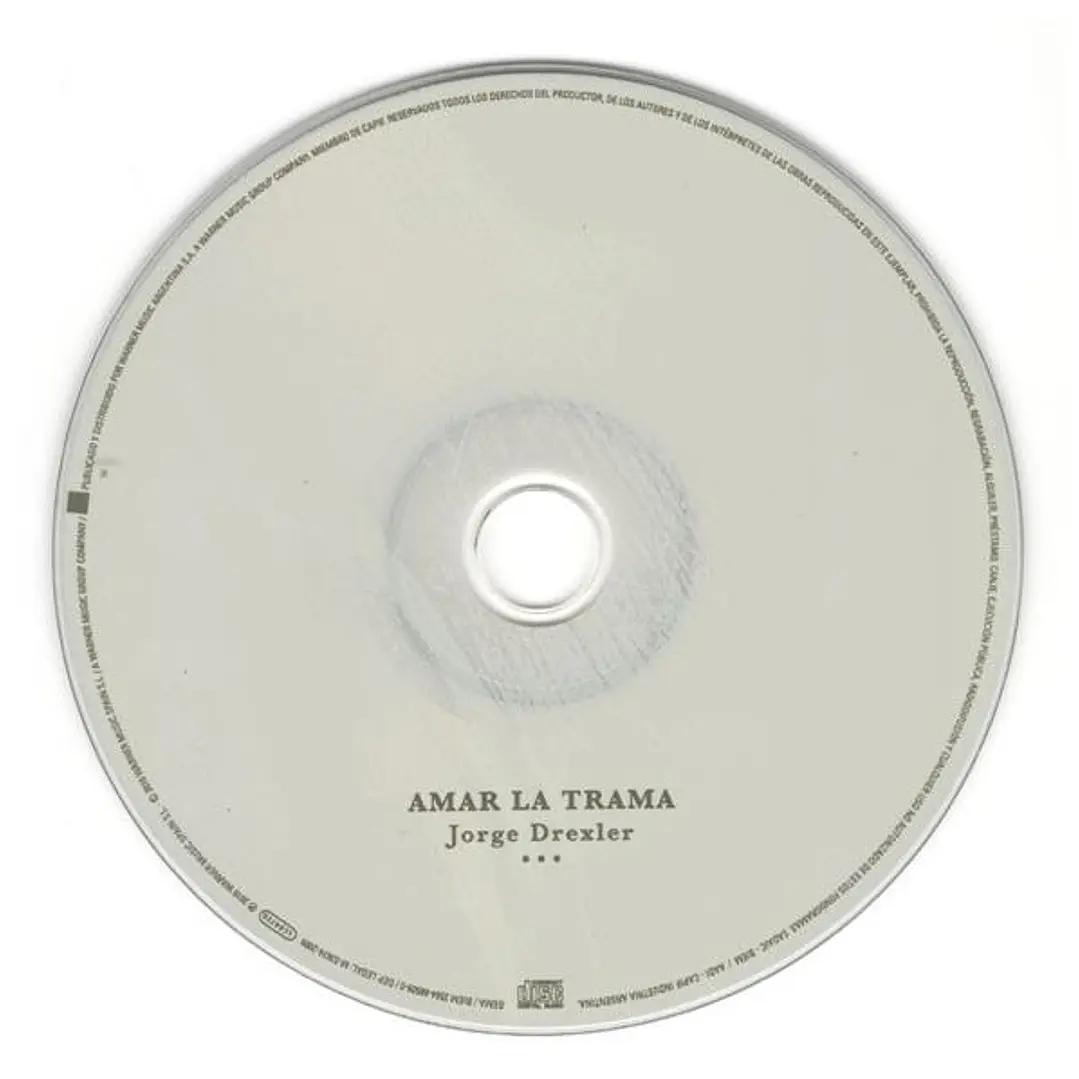 JORGE DREXLER - AMAR LA TRAMA (CD+DVD) / CD 3