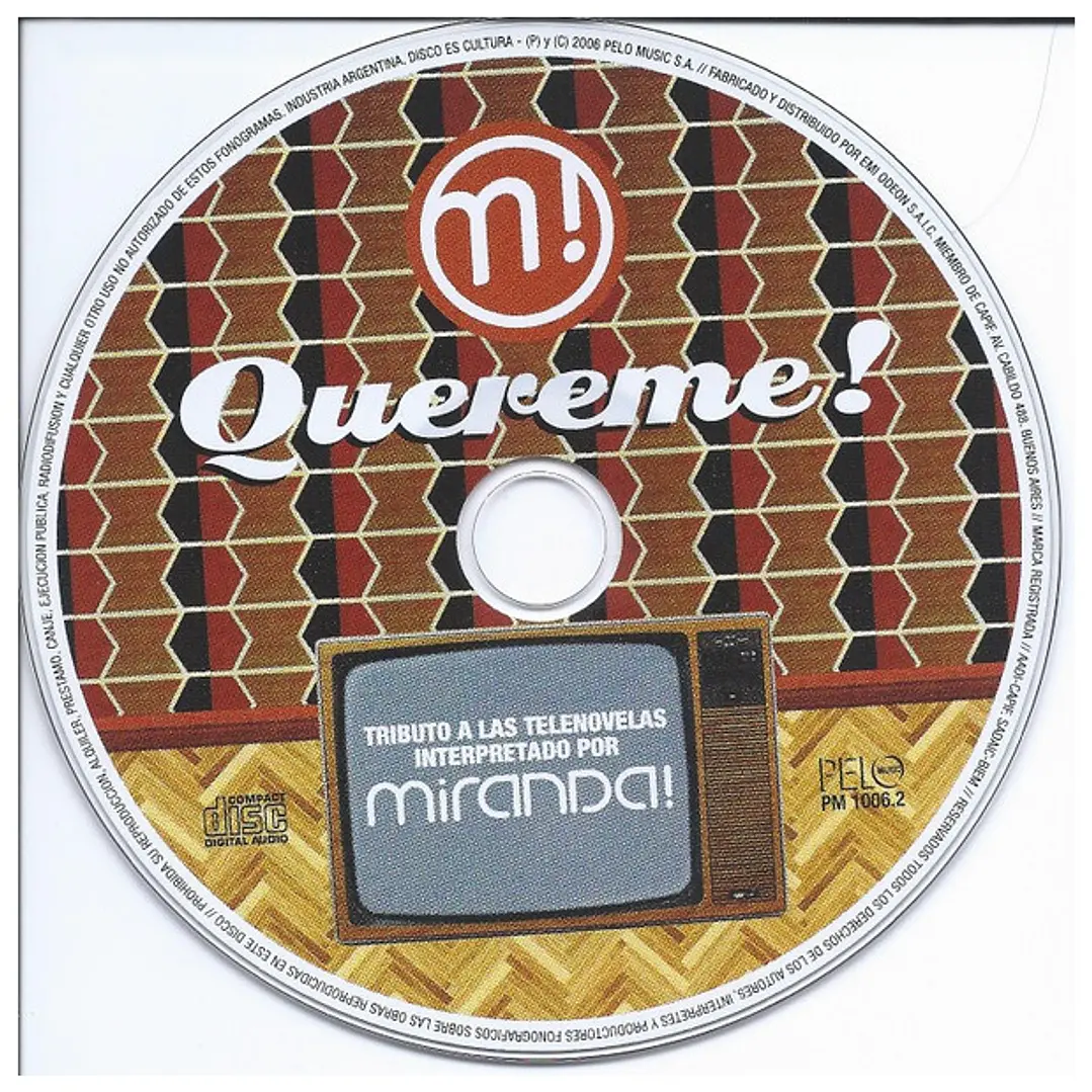 MIRANDA - QUEREME! / CD 3