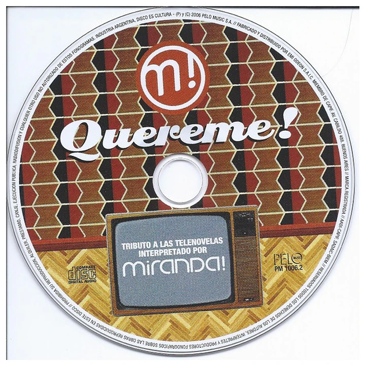 MIRANDA - QUEREME! / CD 3