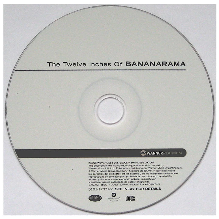BANANARAMA - THE TWELVE INCHES OF / CD 6