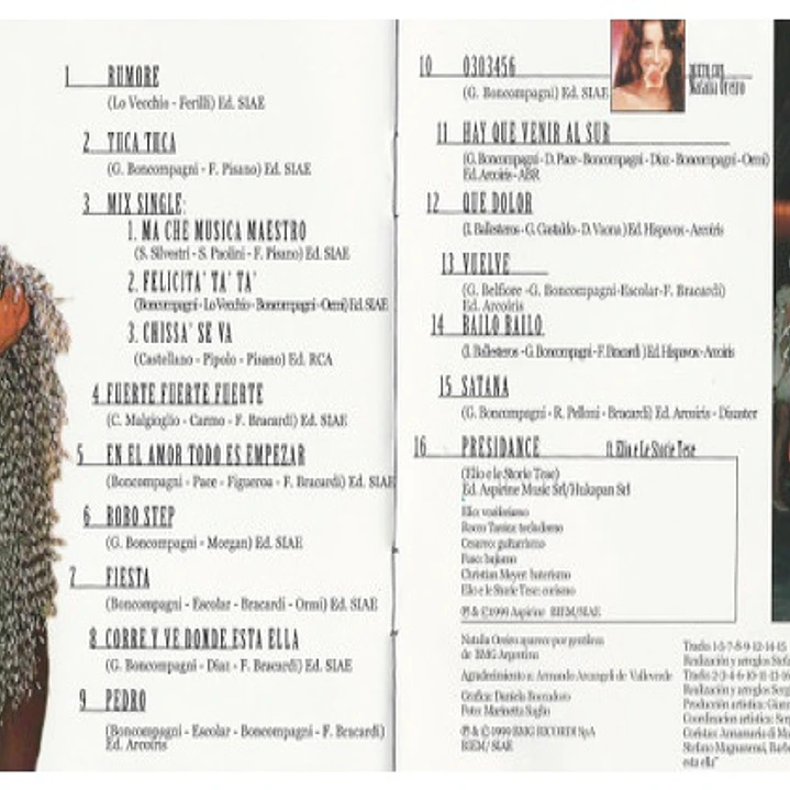 RAFFAELLA CARRA - FIESTA: GRANDES EXITOS / CD 4