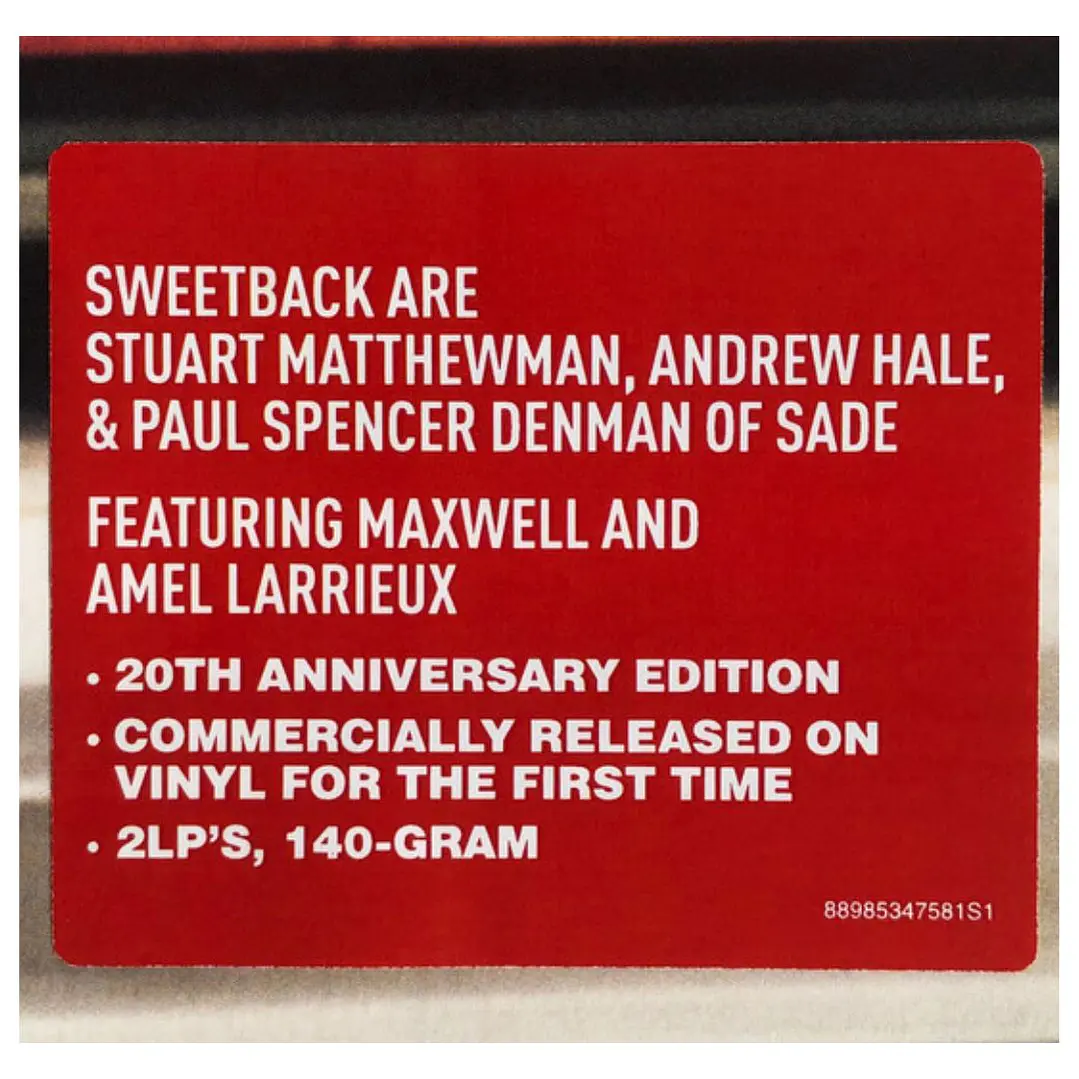 SWEETBACK - SWEETBACK (2LP) / VINILO 4