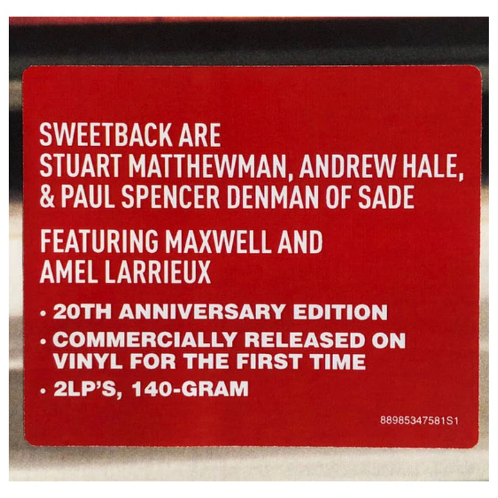 SWEETBACK - SWEETBACK (2LP) / VINILO 4