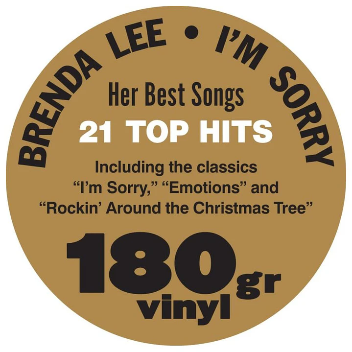 BRENDA LEE - HER BEST SONGS: I’M SORRY / VINILO 3