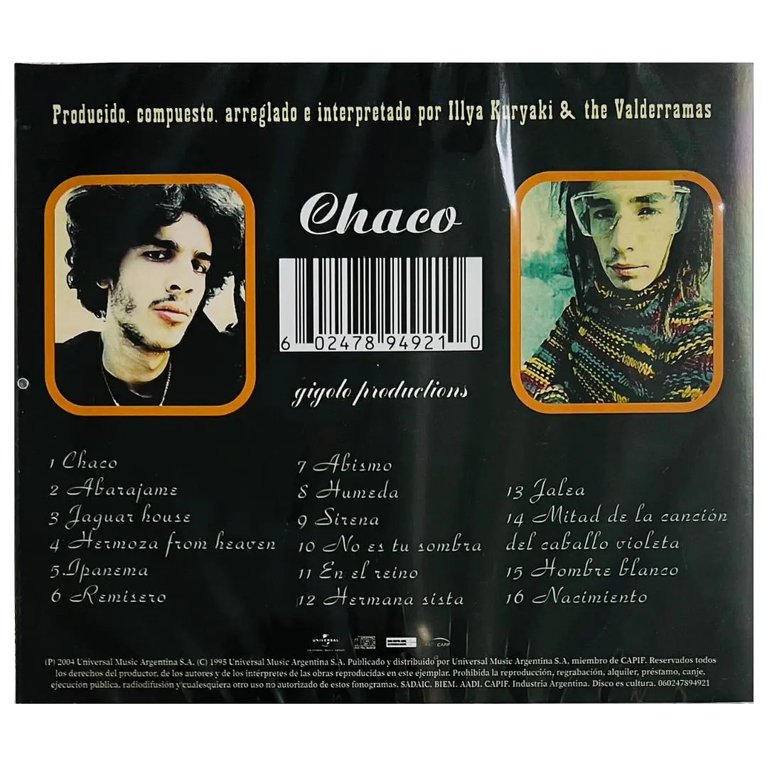 ILLYA KURYAKI AND THE VALDERRAMAS - CHACO / CD 2