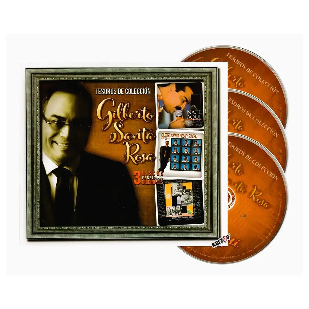 GILBERTO SANTA ROSA - TESOROS DE COLECCION (3CD) / CD 3