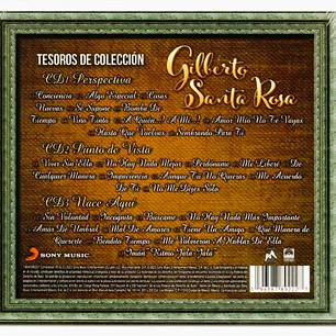 GILBERTO SANTA ROSA - TESOROS DE COLECCION (3CD) / CD