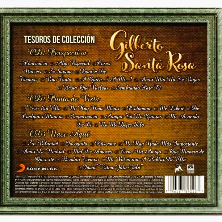 GILBERTO SANTA ROSA - TESOROS DE COLECCION (3CD) / CD 2