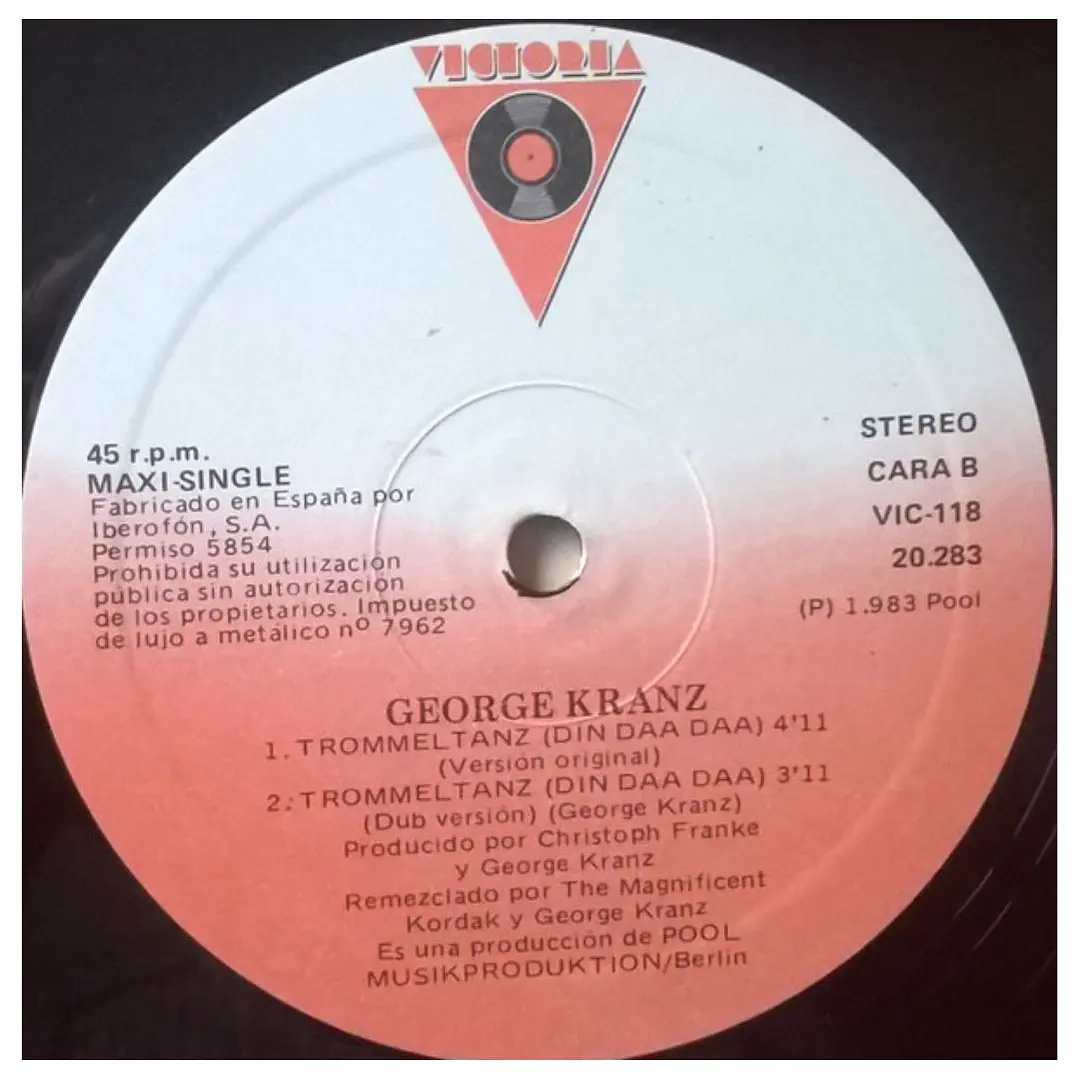 GEORGE KRANZ - DIN DAA DAA (SPAIN) / 12