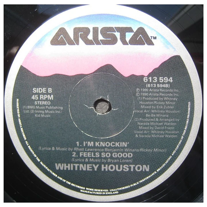 WHITNEY HOUSTON - I'M YOUR BABY TONIGHT / 12