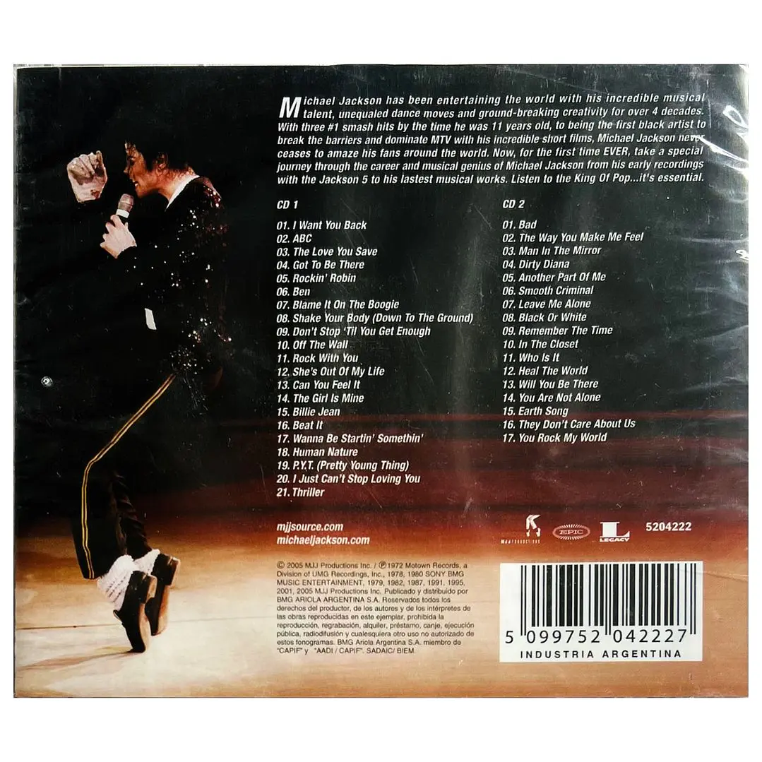 MICHAEL JACKSON - THE ESSENTIAL (2CD) / CD 2