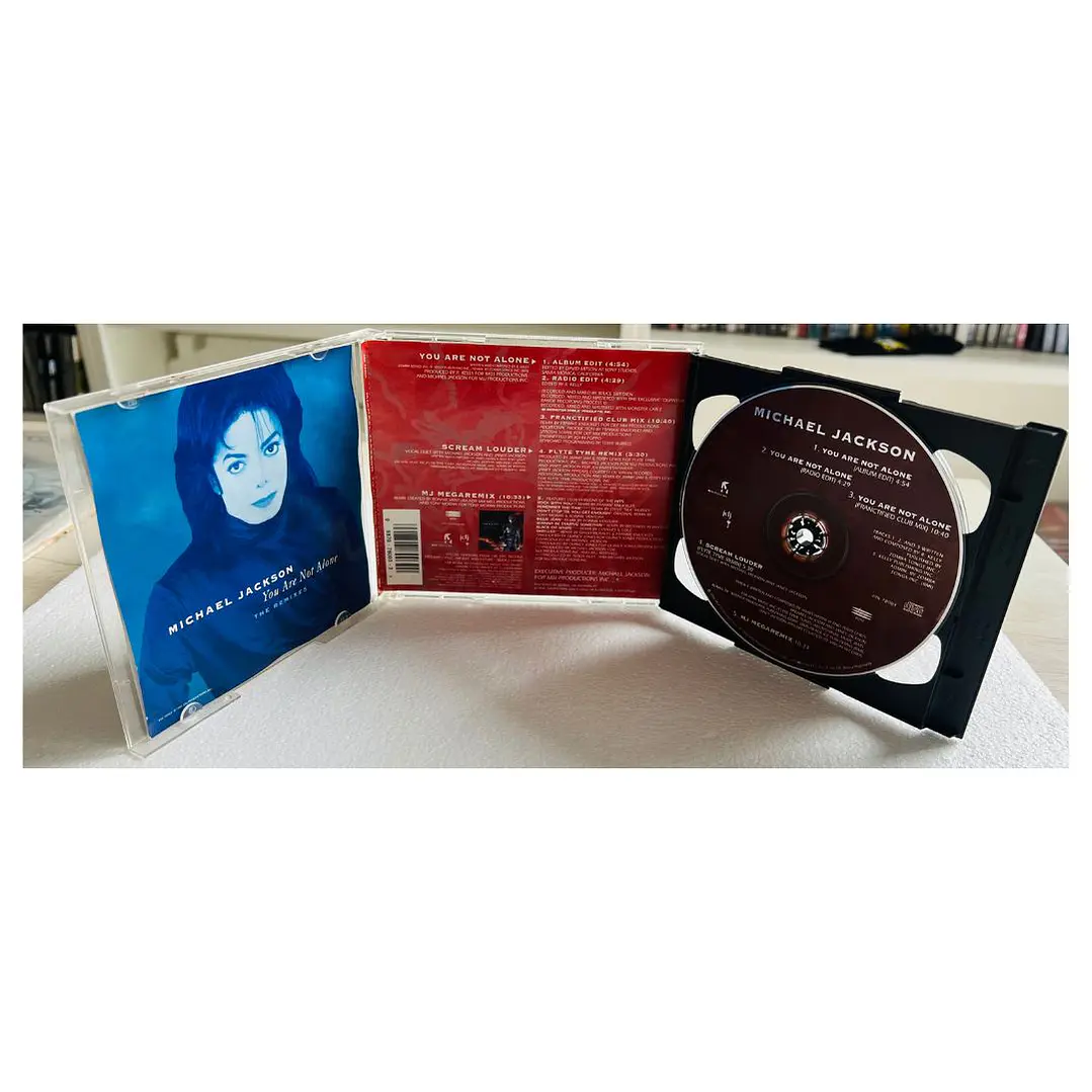 MICHAEL JACKSON - THEY DON'T CARE ABOUT US/YOU ARE NOT ALONE / CD SINGLE USADO 9