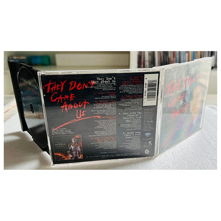 MICHAEL JACKSON - THEY DON'T CARE ABOUT US/YOU ARE NOT ALONE / CD SINGLE USADO 11