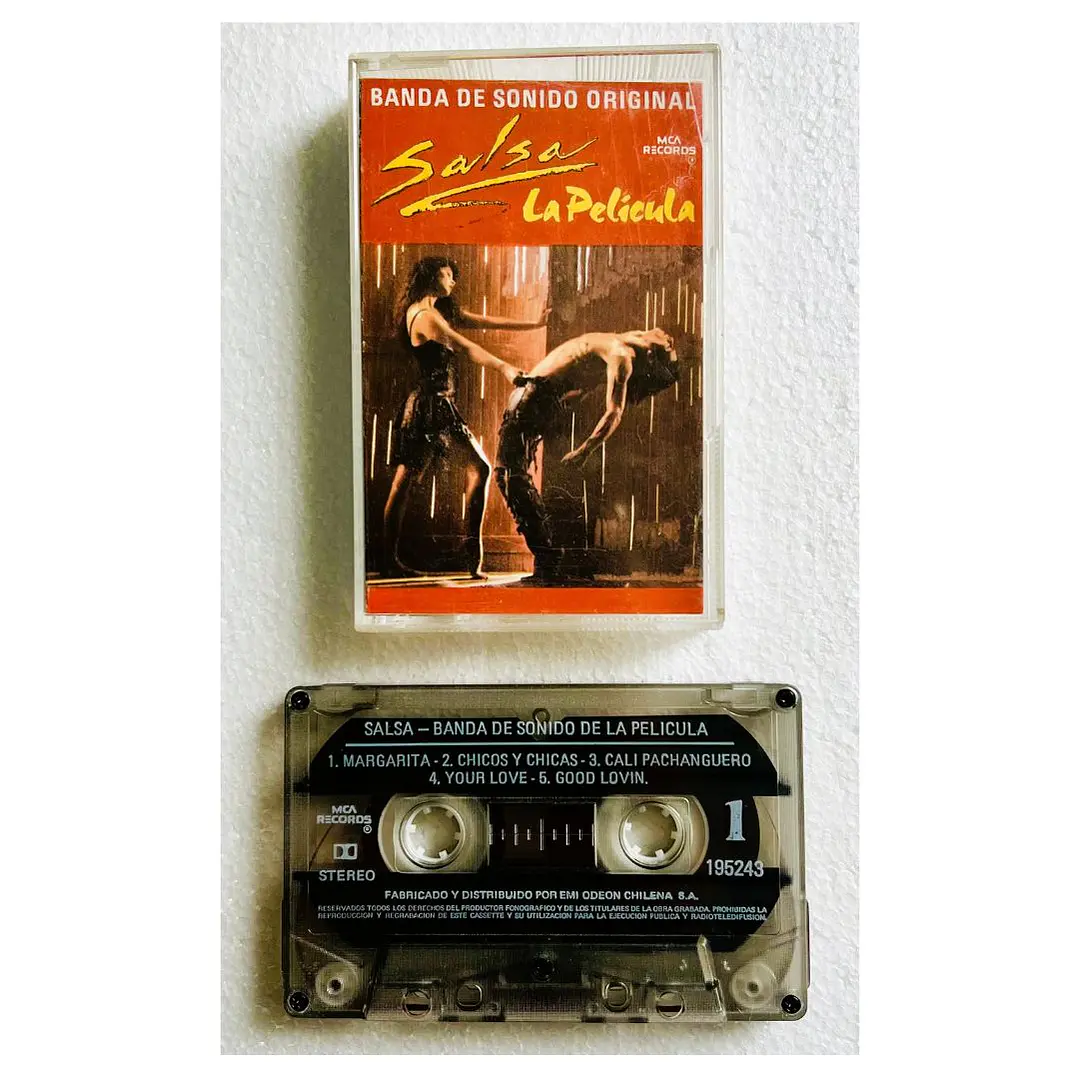 SALSA, LA PELICULA - SOUNDTRACK / CASSETTE USADO 2