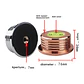 PESO ESTABILIZADOR DE VINILOS Y TORNAMESA NEGRO - Miniatura 3