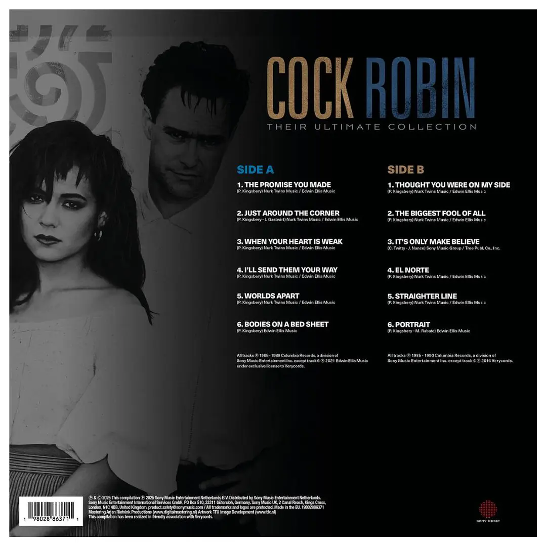 COCK ROBIN - THEIR ULTIMATE COLLECTION / VINILO 2