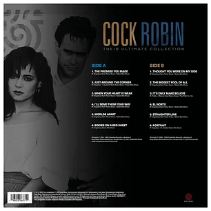 COCK ROBIN - THEIR ULTIMATE COLLECTION / VINILO