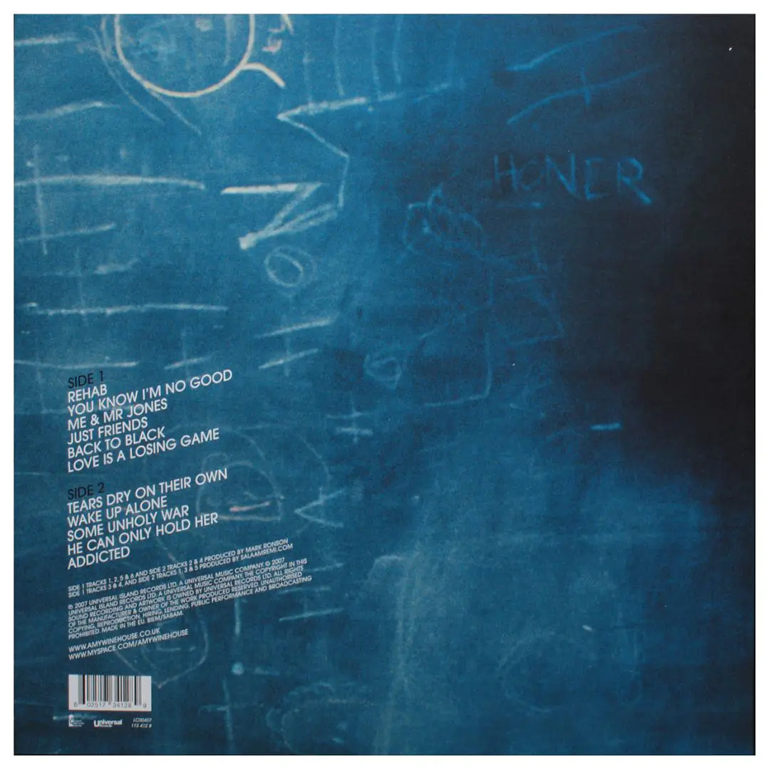 AMY WINEHOUSE - BACK TO BLACK / VINILO 2