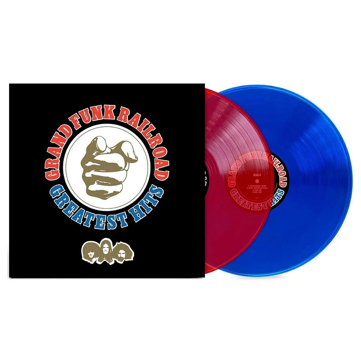 GRAND FUNK RAILROAD - GREATEST HITS (2LP) (RED & BLUE VINYL) / VINILO 4