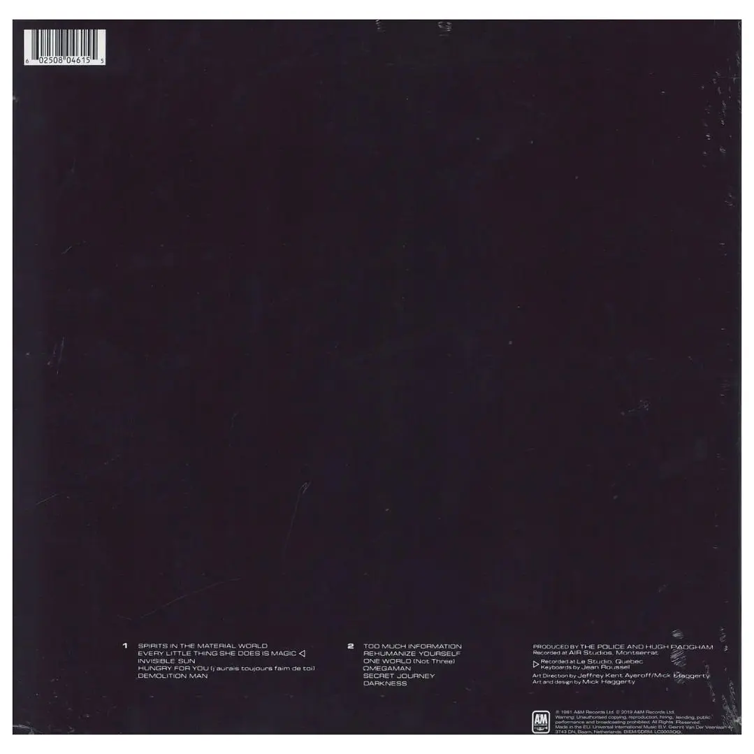POLICE - GHOST IN THE MACHINE / VINILO 2