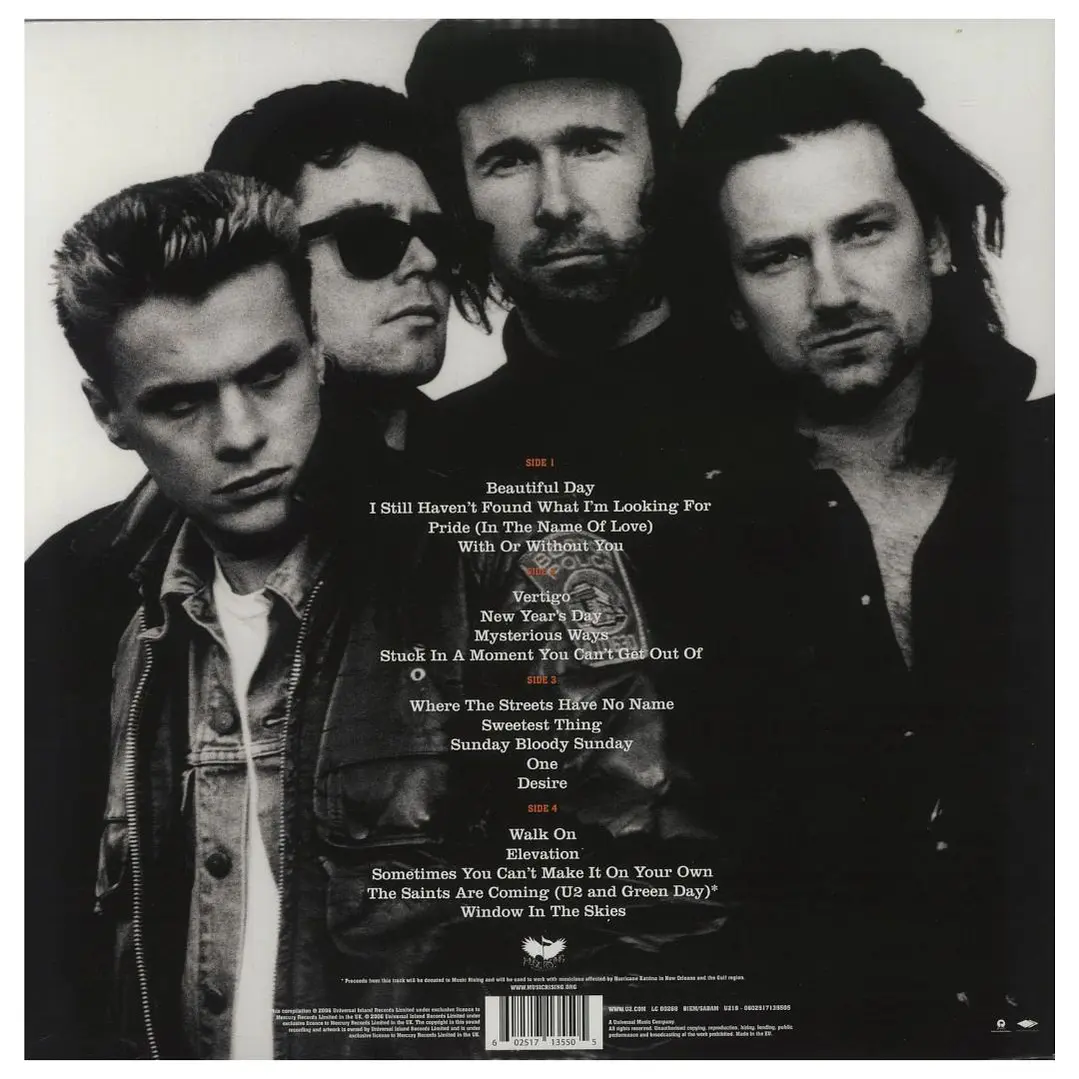 U2 - 18 SINGLES (2LP) / VINILO 2