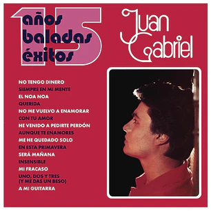 JUAN GABRIEL - 15 AÑOS BALADAS EXITOS (2LP) / VINILO