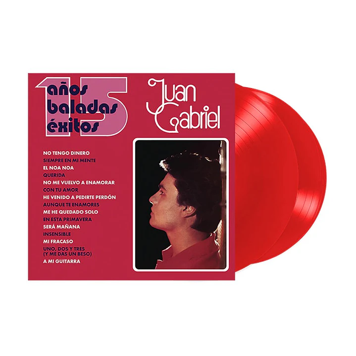 JUAN GABRIEL - 15 AÑOS BALADAS EXITOS (2LP) / VINILO 3