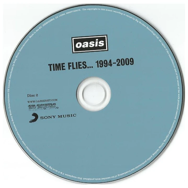 OASIS - TIME FLIES 1994-2009 (2CD) / CD 5