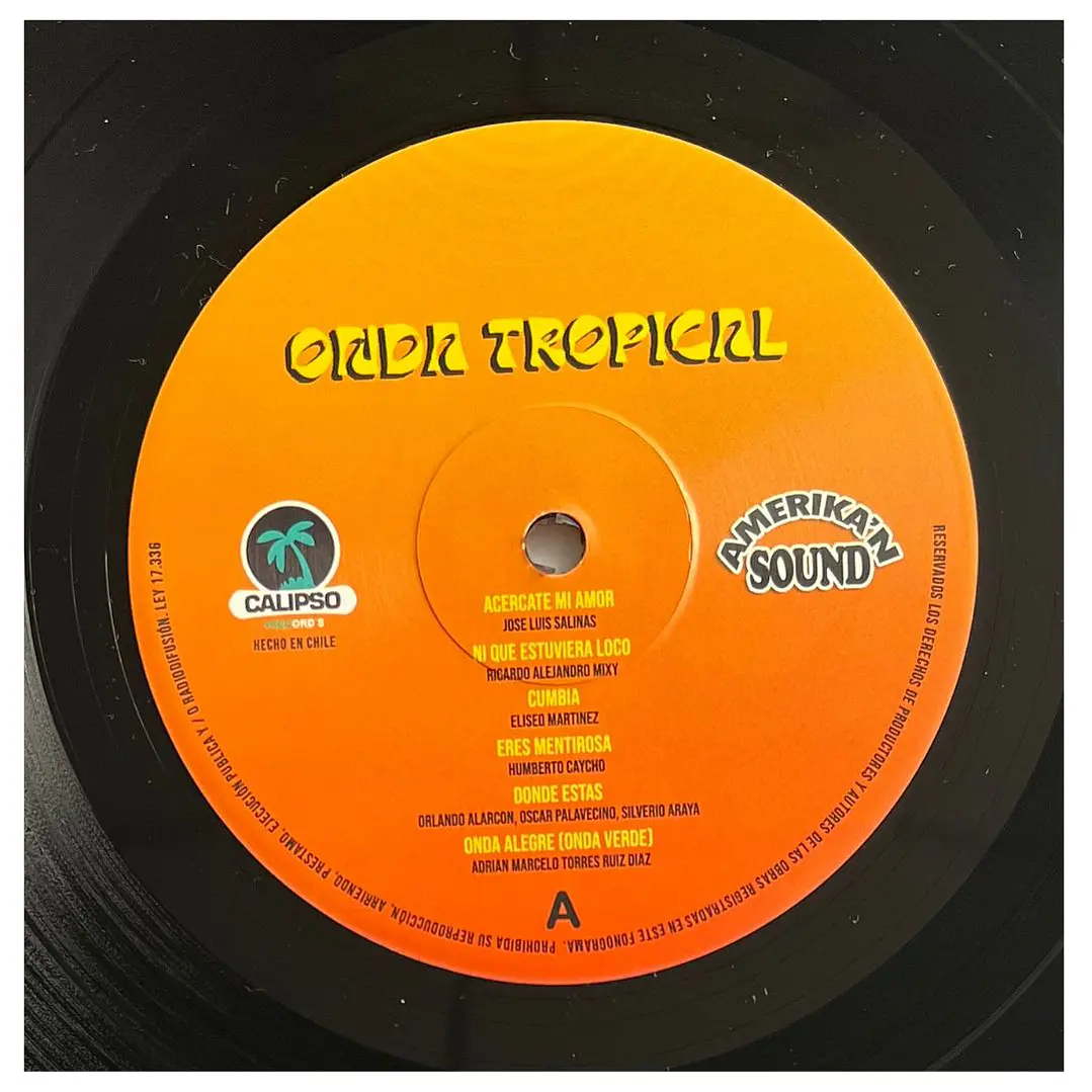 AMERIKA'N SOUND - ONDA TROPICAL / VINILO 3