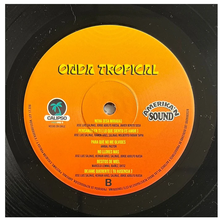 AMERIKA'N SOUND - ONDA TROPICAL / VINILO 4