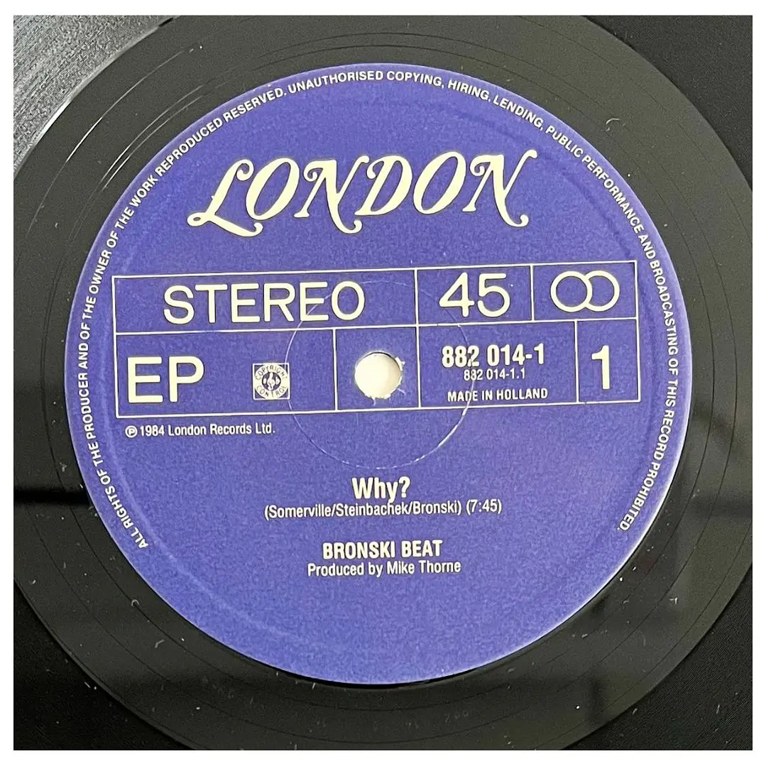 BRONSKI BEAT - WHY? / 12
