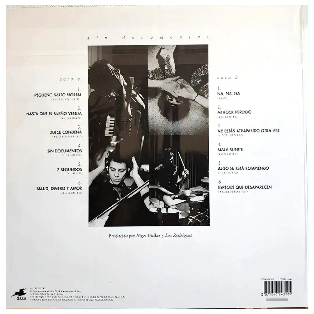 LOS RODRIGUEZ - SIN DOCUMENTOS / VINILO 2