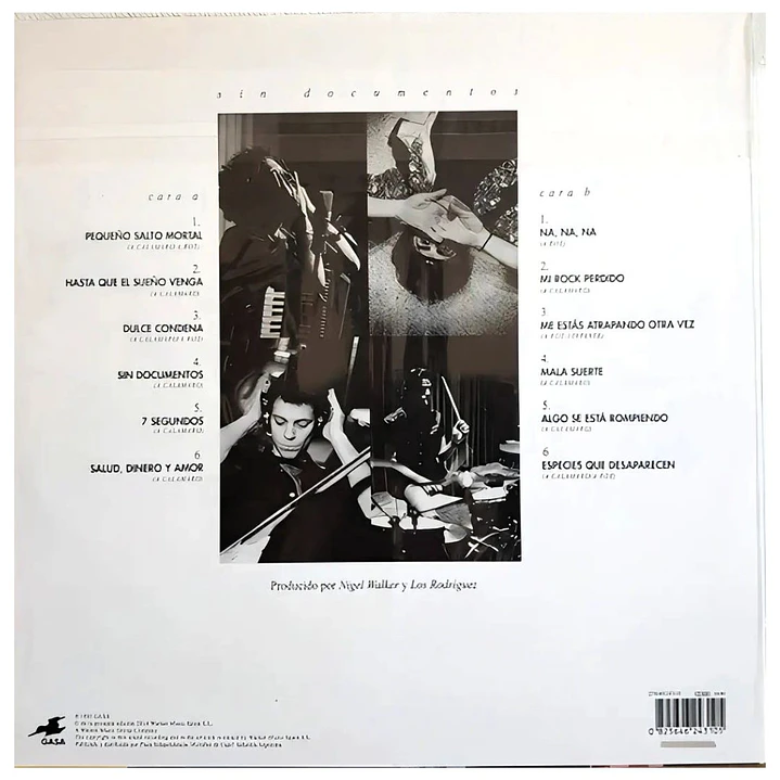 LOS RODRIGUEZ - SIN DOCUMENTOS / VINILO 2