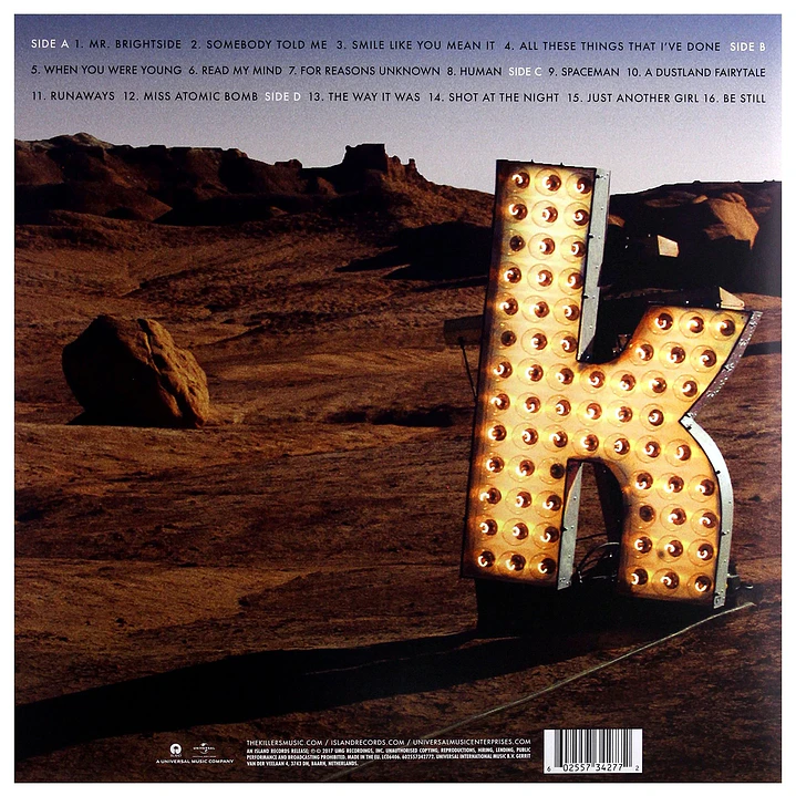 THE KILLERS - DIRECT HITS (2LP) / VINILO 2