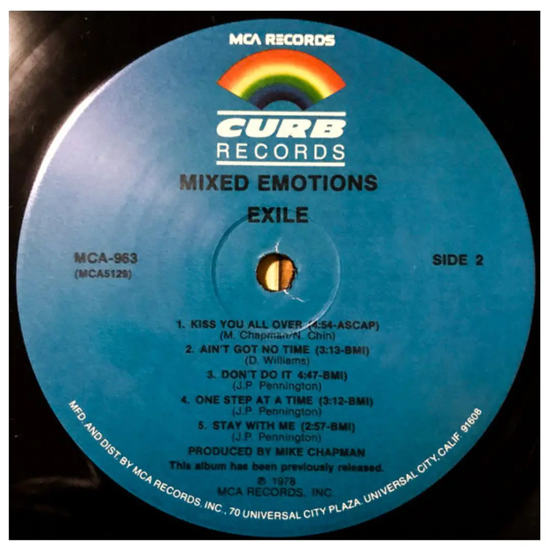EXILE - MIXED EMOTIONS / VINILO USADO 4