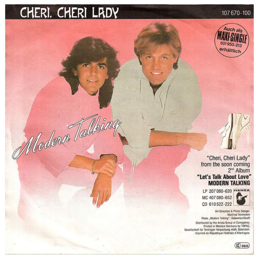 MODERN TALKING - CHERI, CHERI LADY / 7