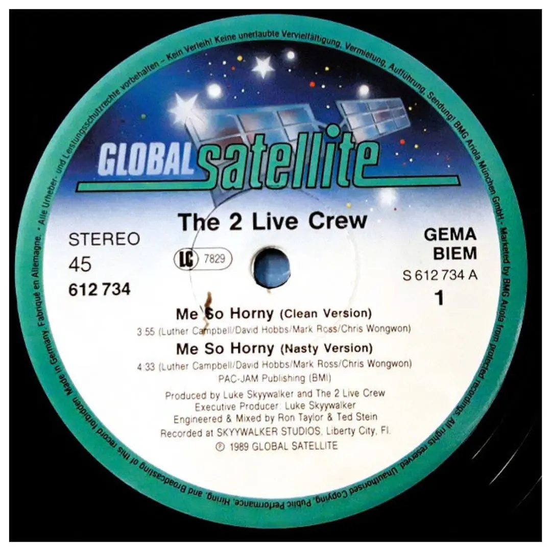 2 LIVE CREW - ME SO HORNY / 12