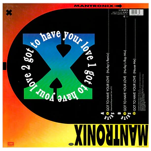 MANTRONIX - GOT TO HAVE YOUR LOVE (REMIX) / 12