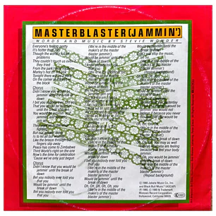 STEVIE WONDER - MASTER BLASTER (JAMMIN') / 12