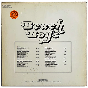 BEACH BOYS - BEACH BOYS HITS / VINILO USADO